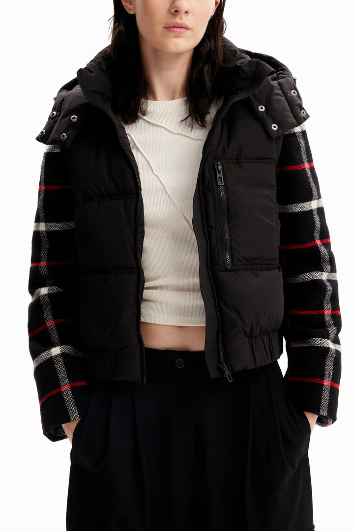 Detachable-sleeve padded jacket | Desigual