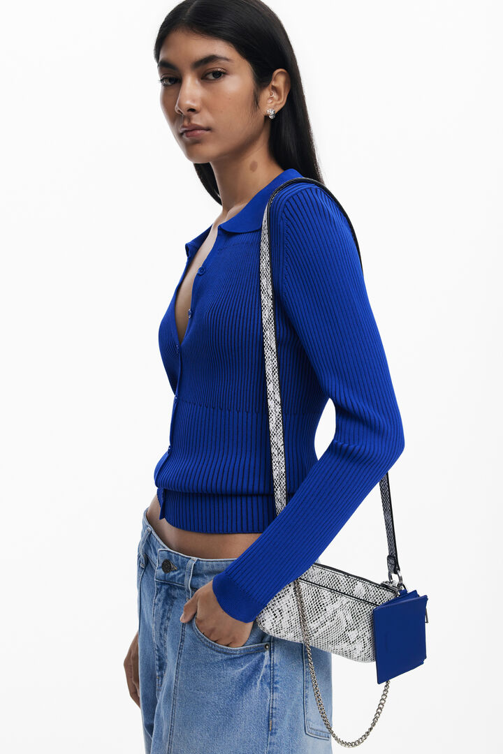 Grand porte-monnaie 2en1 serpent | Desigual