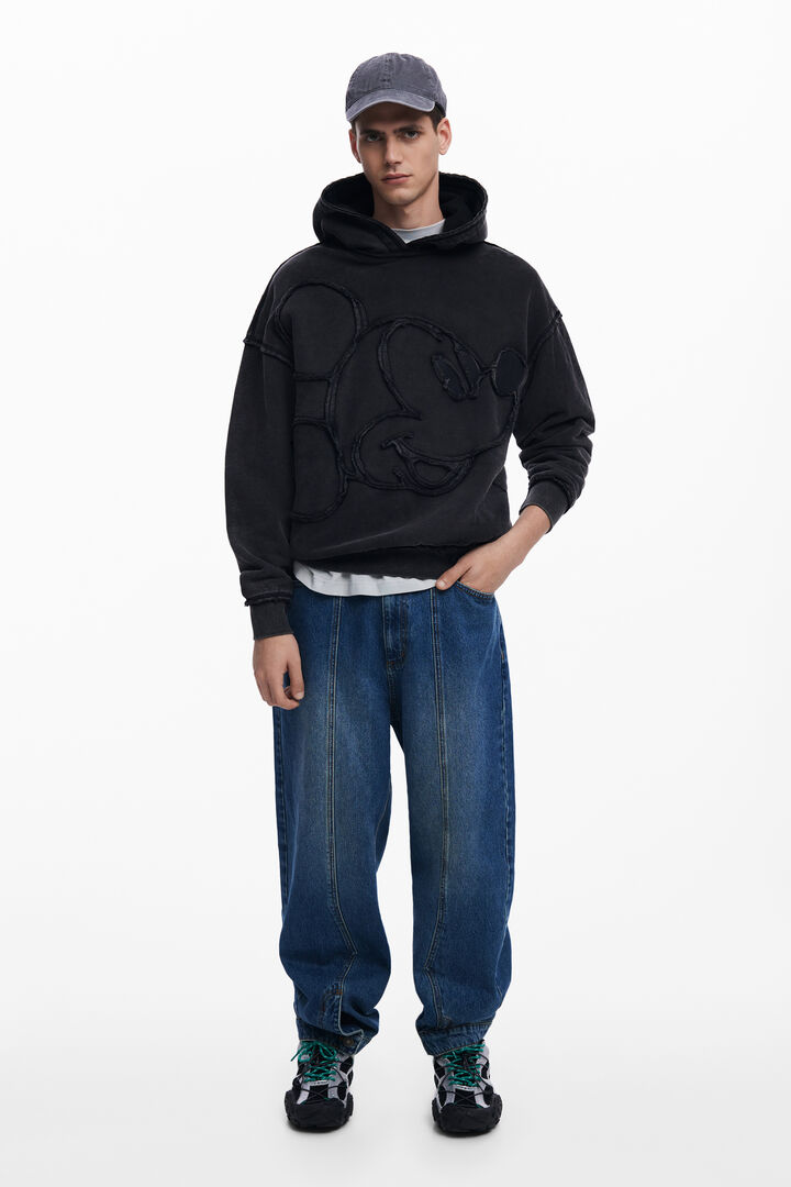 Sudadera patch Mickey Mouse™ | Desigual