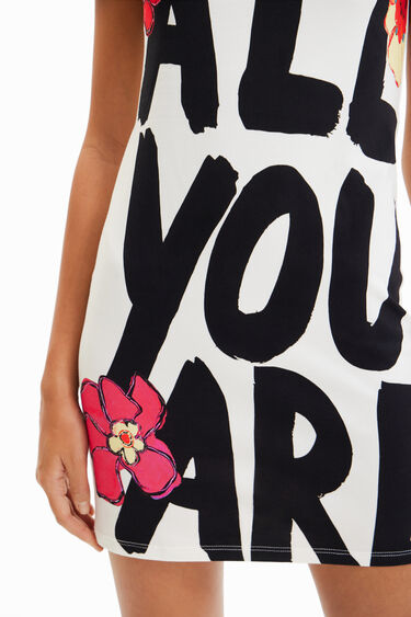 Vestit samarreta slim missatge | Desigual