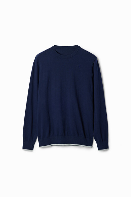 Jersey liso costuras