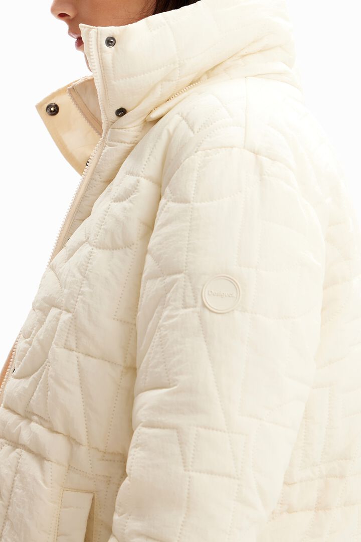 Abrigo acolchado cremalleras | Desigual