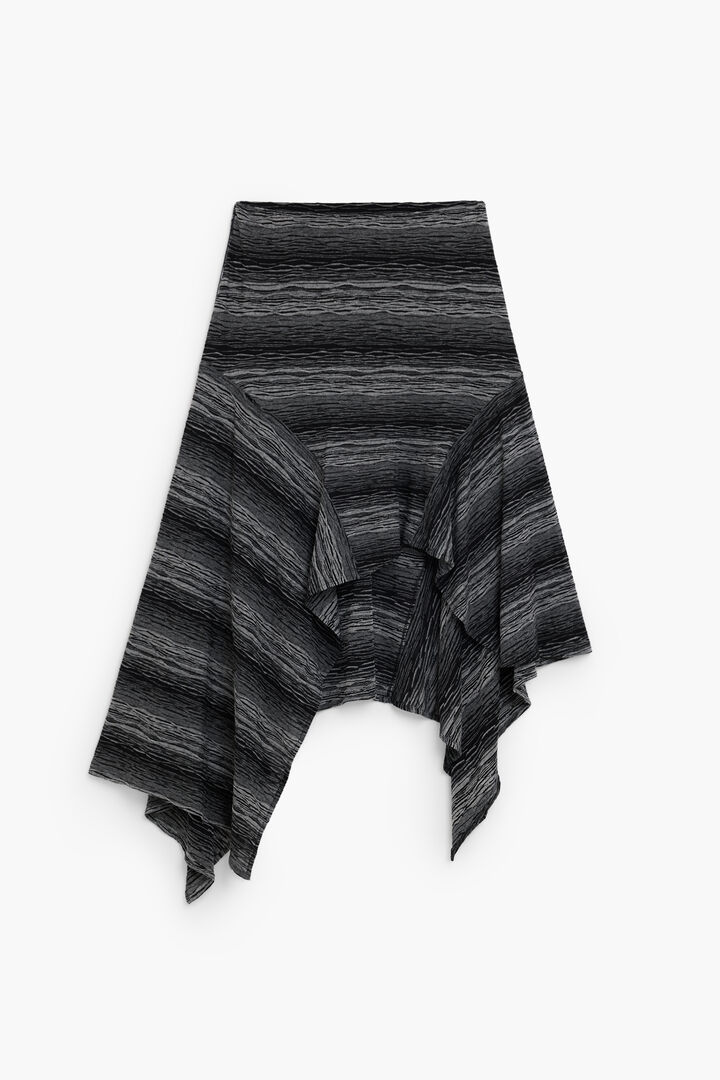 Asymmetrische breigo rok