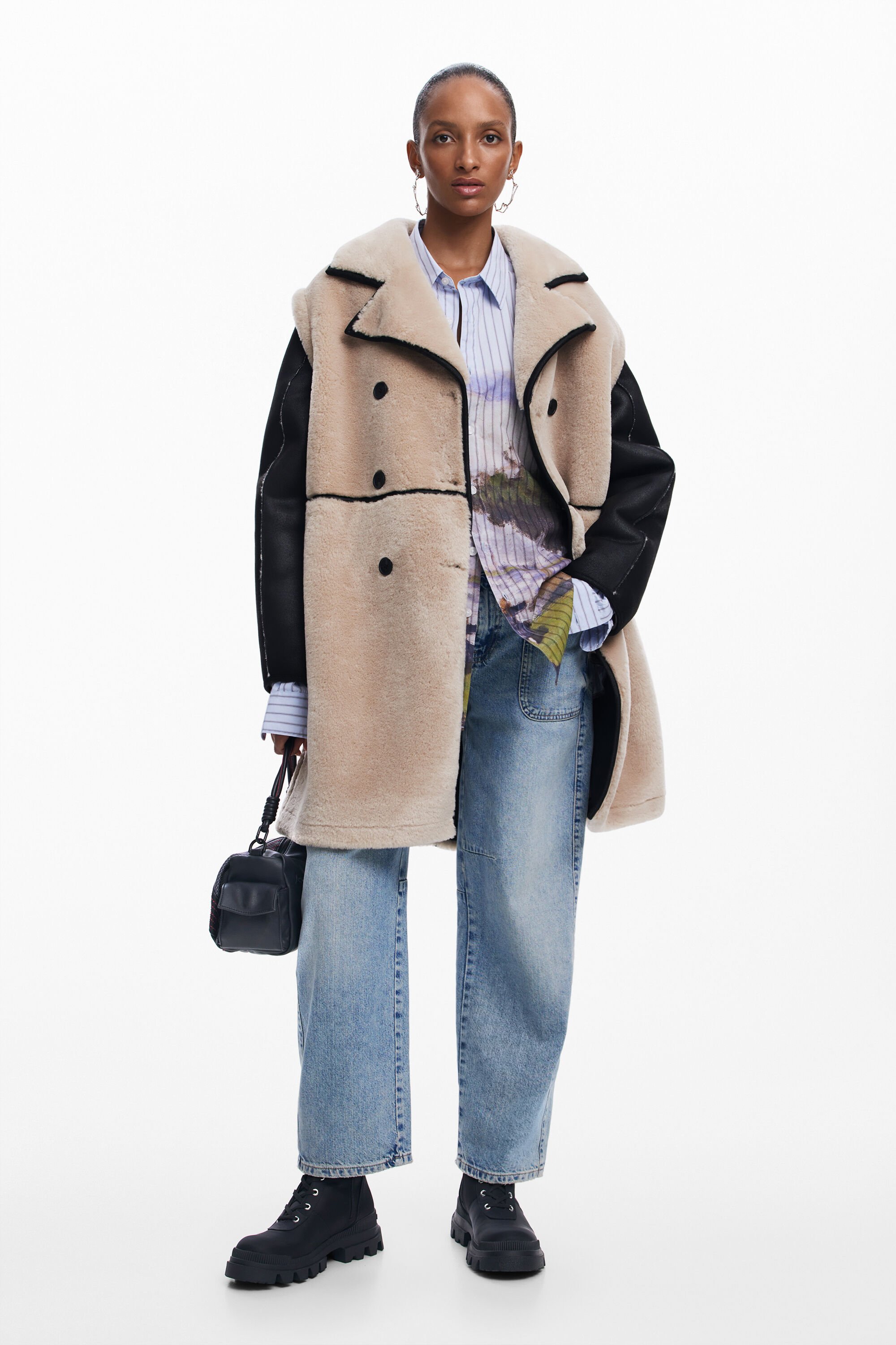 取り外し可能なコート 女性用 I Desigual.com
