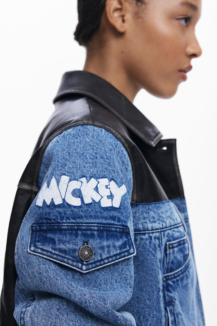 Gewachste Mickey™ Jeansjacke | Desigual