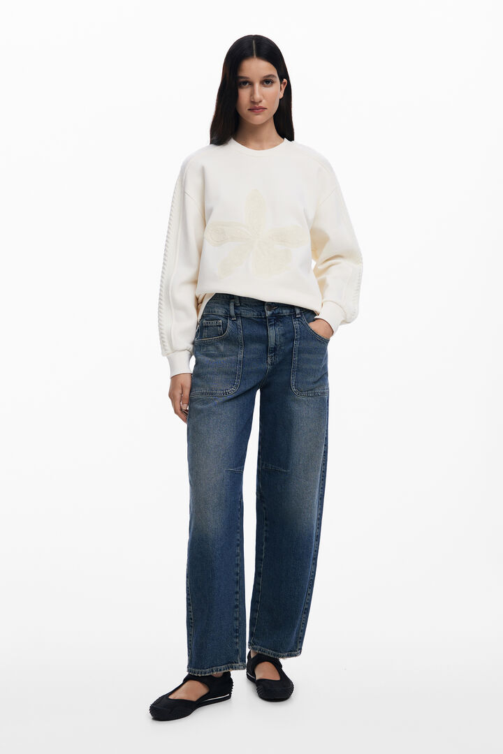 Floral sweatshirt | Desigual
