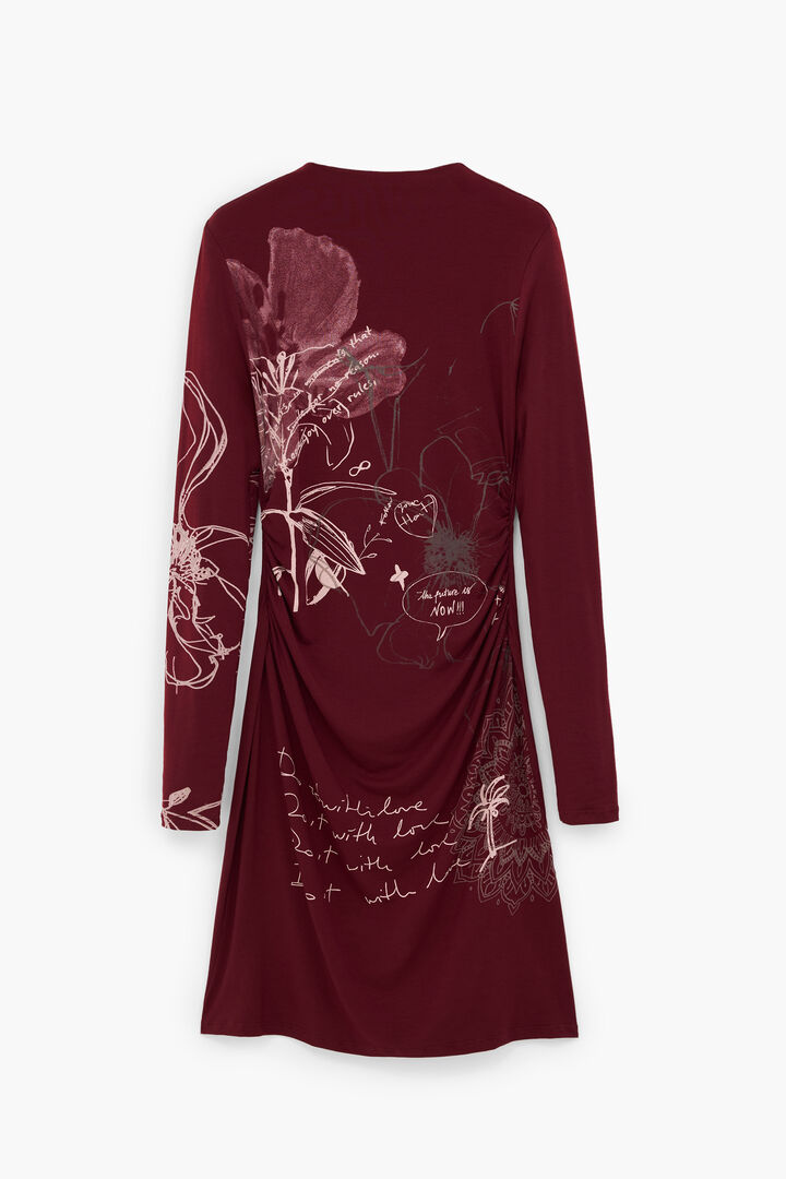 LONG-SLEEVE KNIT DRESS | Desigual