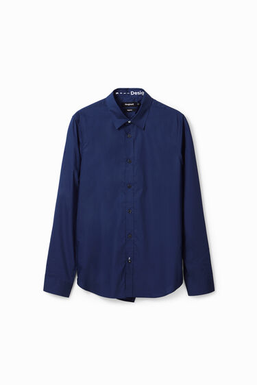 Camisa básica detalles contraste | Desigual