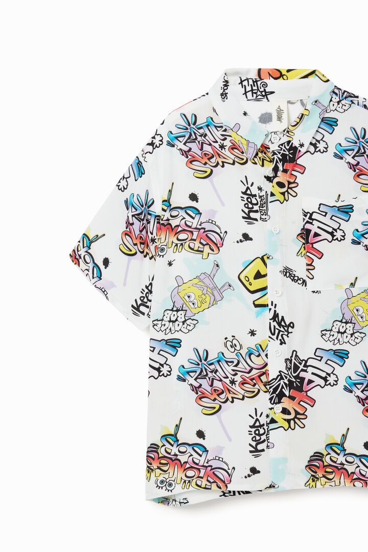 SpongeBob resort shirt | Desigual