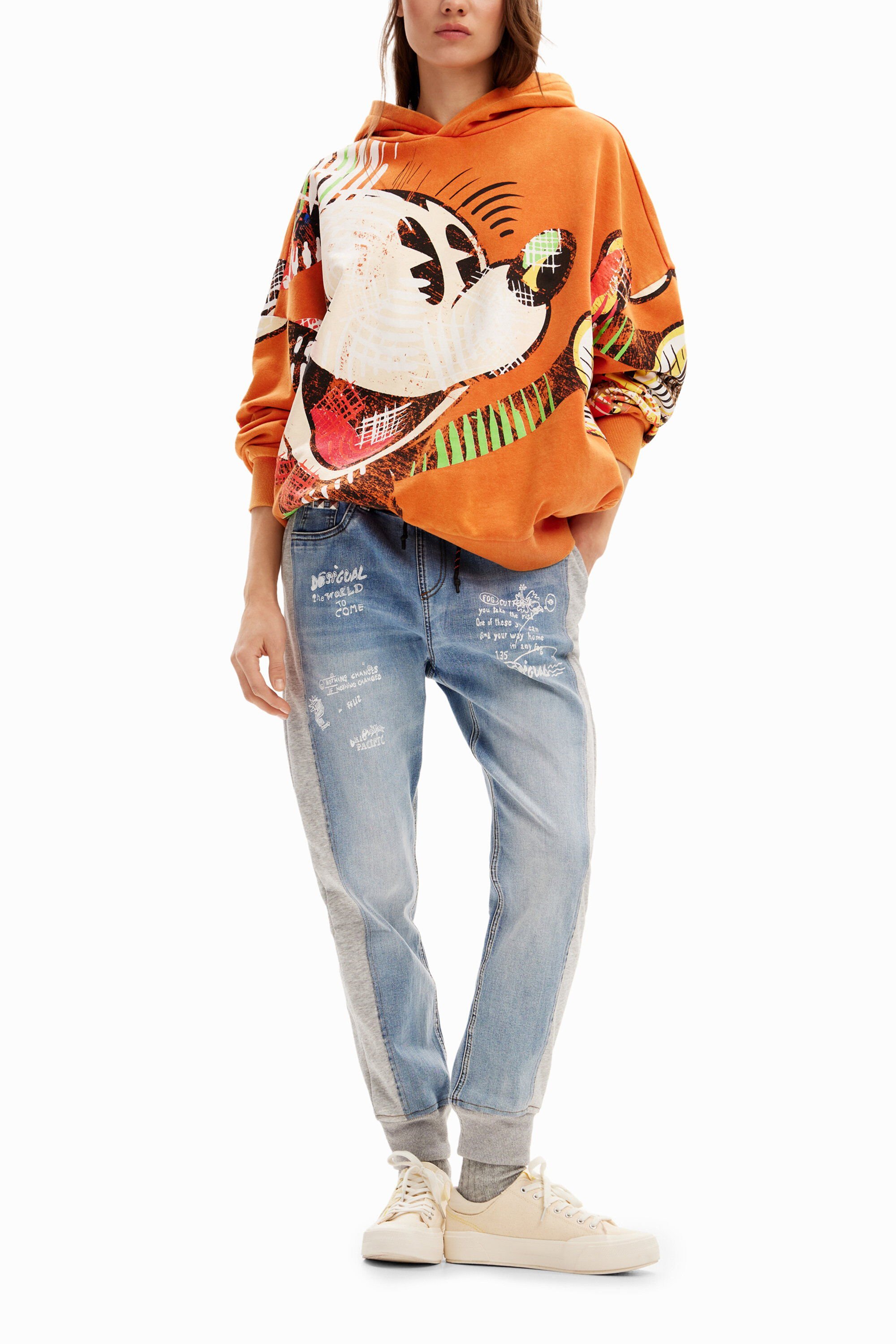 Women's Oversize Mickey Mouse hoodie I Desigual.com Women's Oversize Mickey Mouse hoodie I Desigual.com