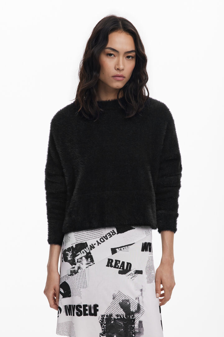 2-in-1 newspaper dress | Desigual