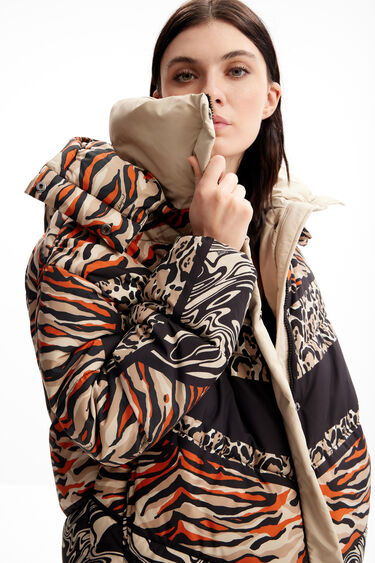 Chaqueta acolchada patch | Desigual