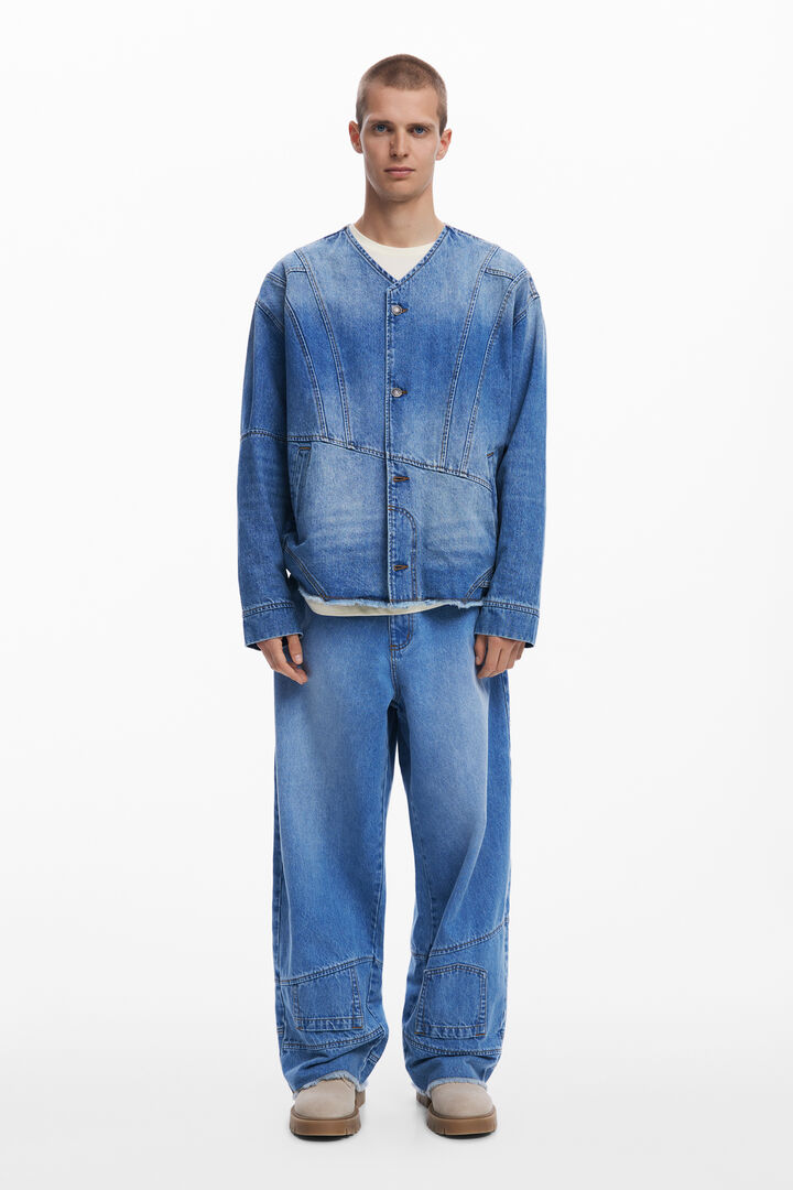 Veste en denim patchwork | Desigual