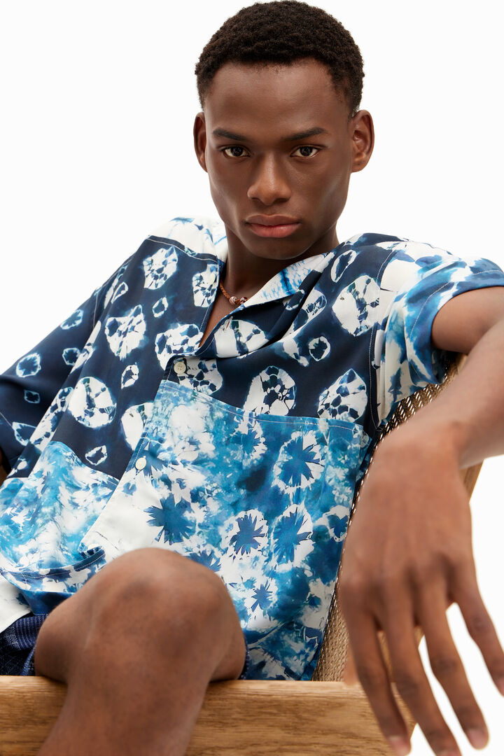 Chemise patch tie-dye | Desigual