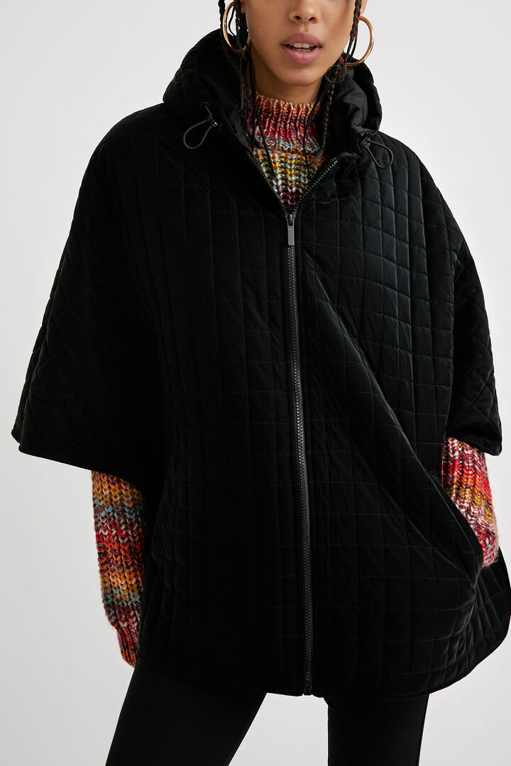 Padded poncho hood | Desigual
