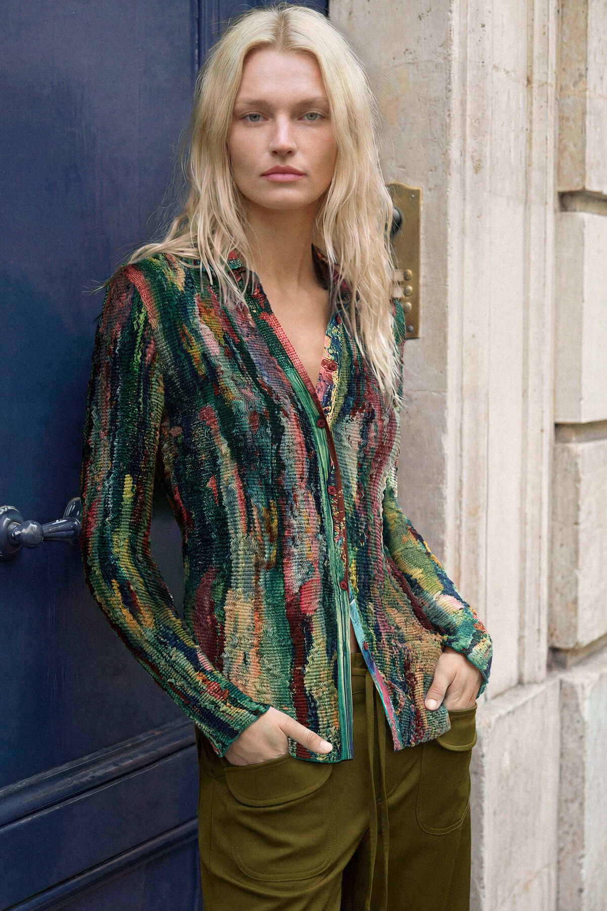 マルチカラー柄シャツ マルチカラー 女性用 I Desigual.com