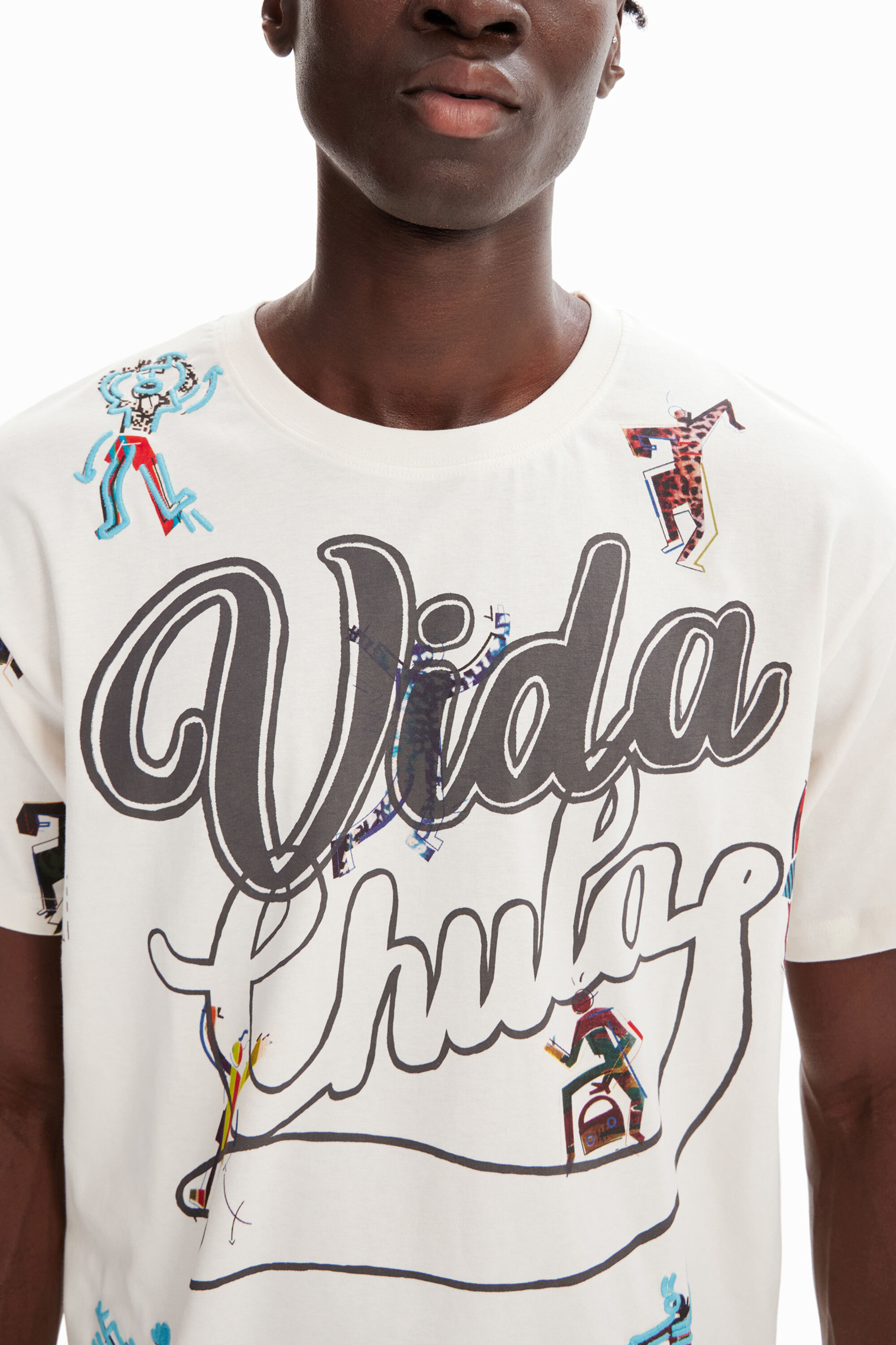 Short-sleeve dancing T-shirt