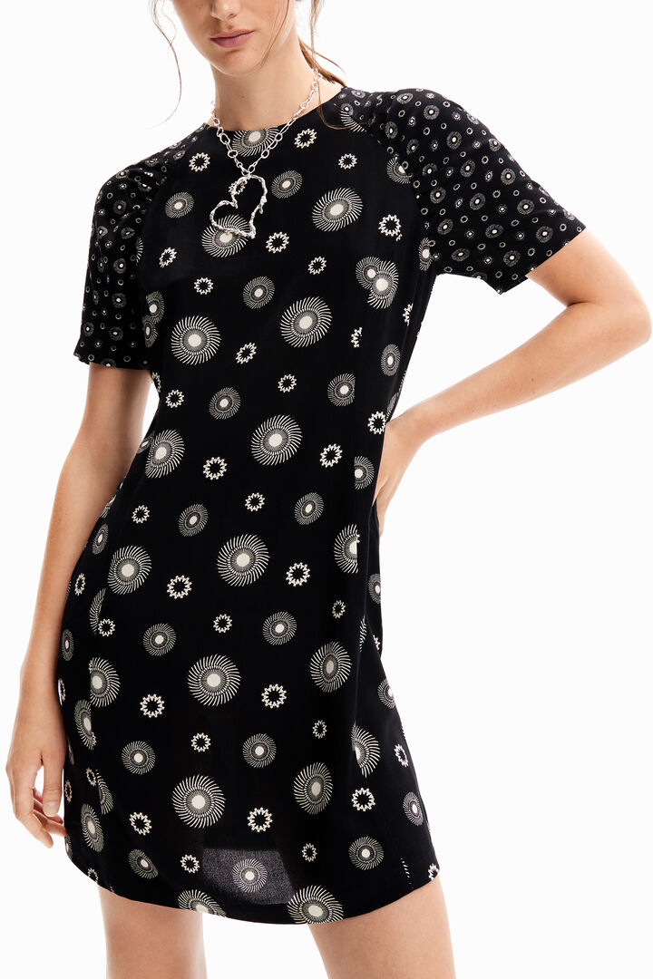 Vestido corto bicolor | Desigual