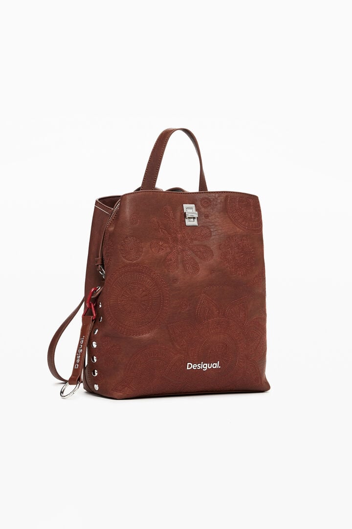 花の刺繍が施されたリュック | Desigual