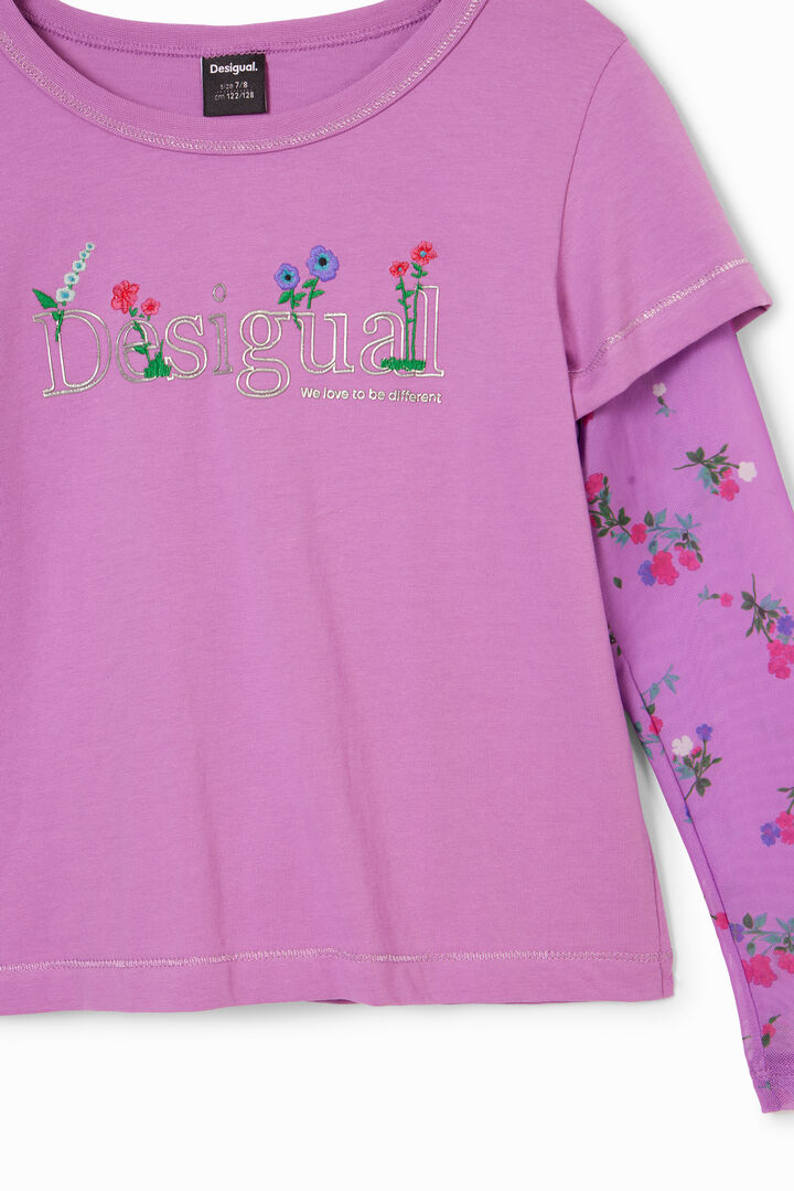 Camiseta combinada Desigual | Desigual