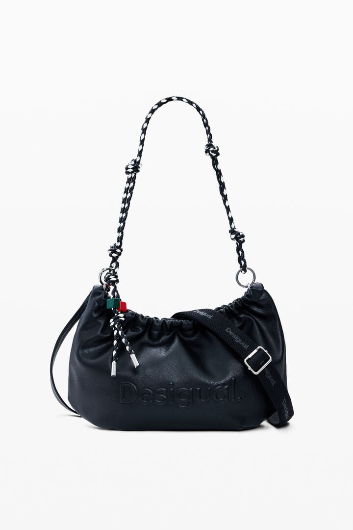 Borsa media con charms | Desigual