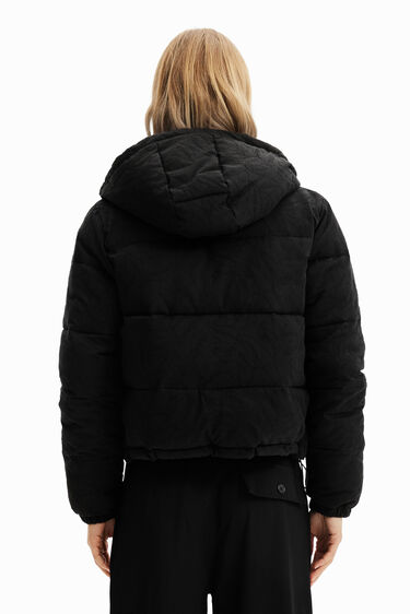 Cazadora corta padded bordados | Desigual