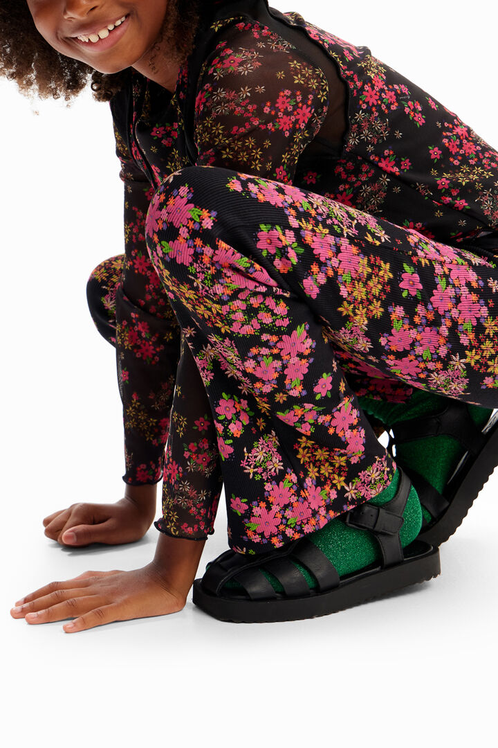 Leggings flare flors | Desigual