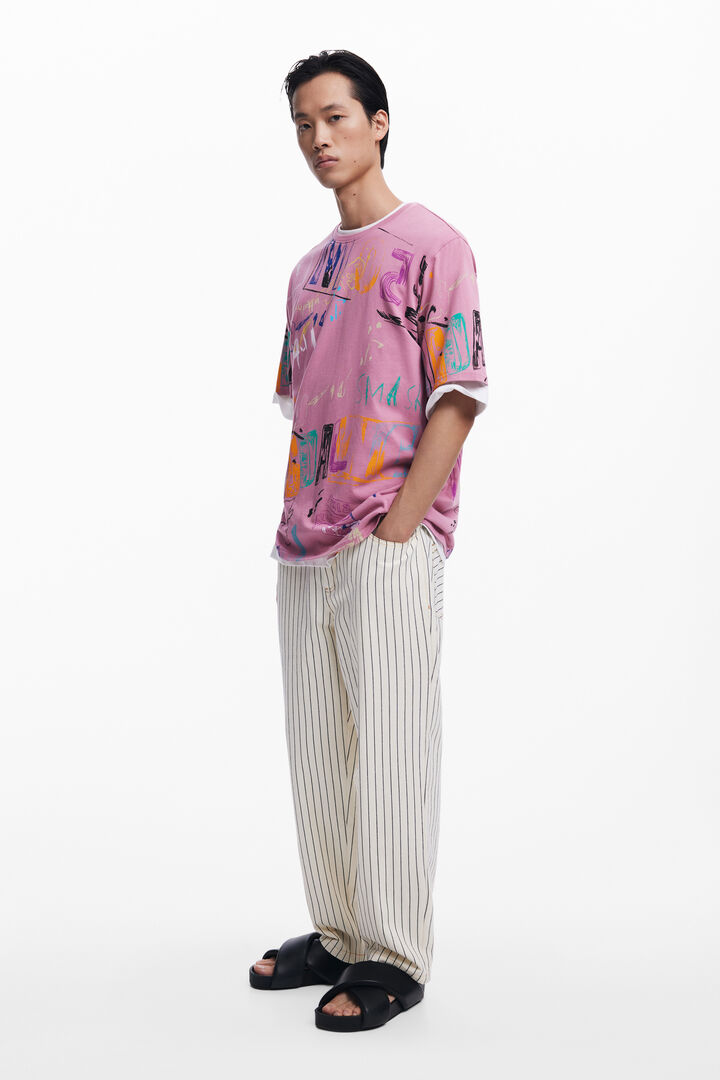 Brushstroke T-shirt | Desigual
