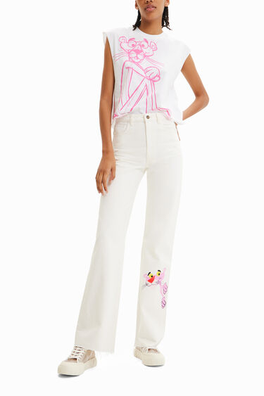 Maglietta senza maniche Pantera Rosa | Desigual