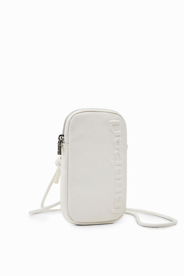 Leather-effect wallet smartphone holder | Desigual