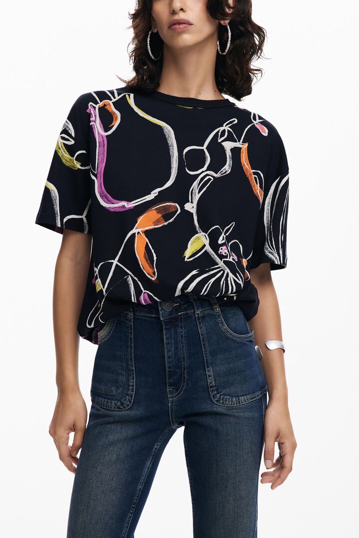 Camiseta arty