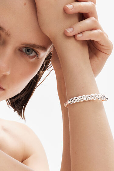Zalio silver-plated bracelet | Desigual