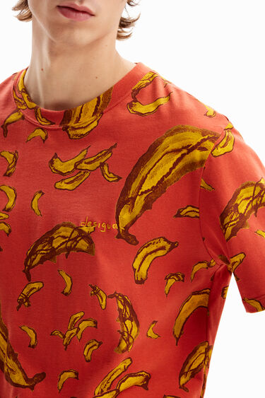 Camiseta manga corta plátanos | Desigual