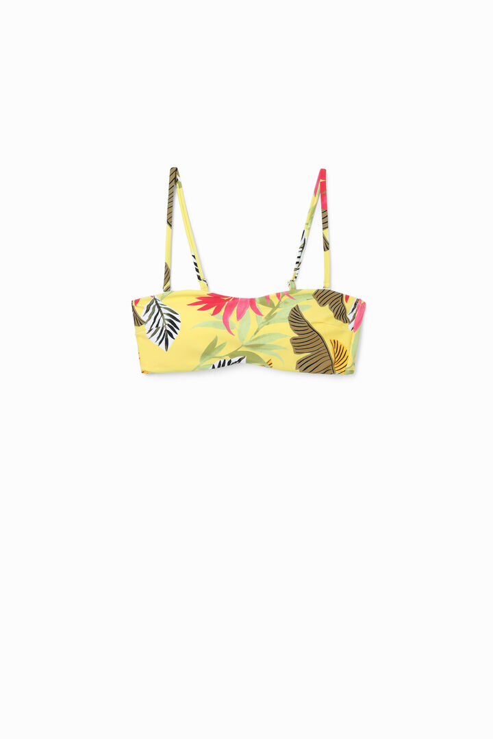 Bikini bandeau tropical | Desigual