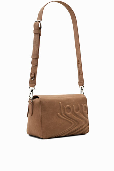 Bossa petita relleu logotip | Desigual