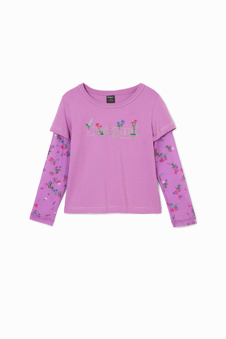 Camiseta combinada Desigual | Desigual