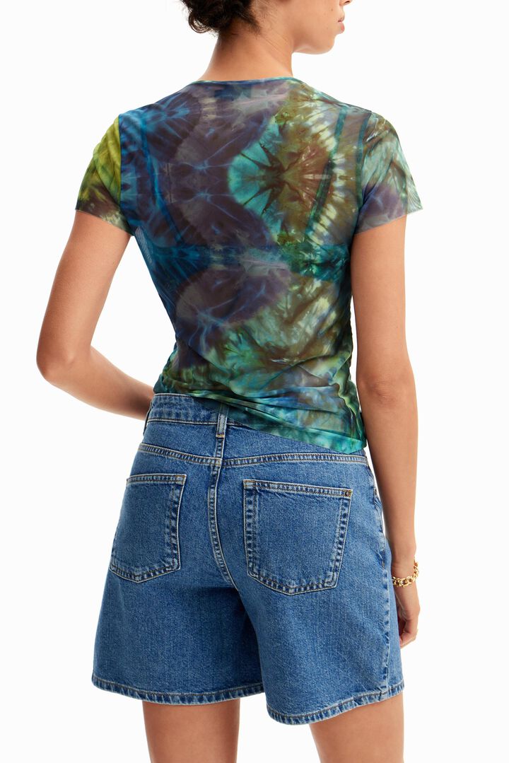 Tie-dye short-sleeve T-shirt | Desigual