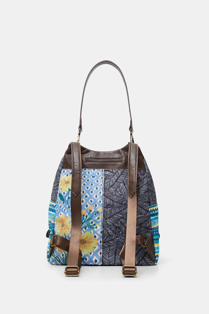Rucksack Blumen Nieten | Desigual