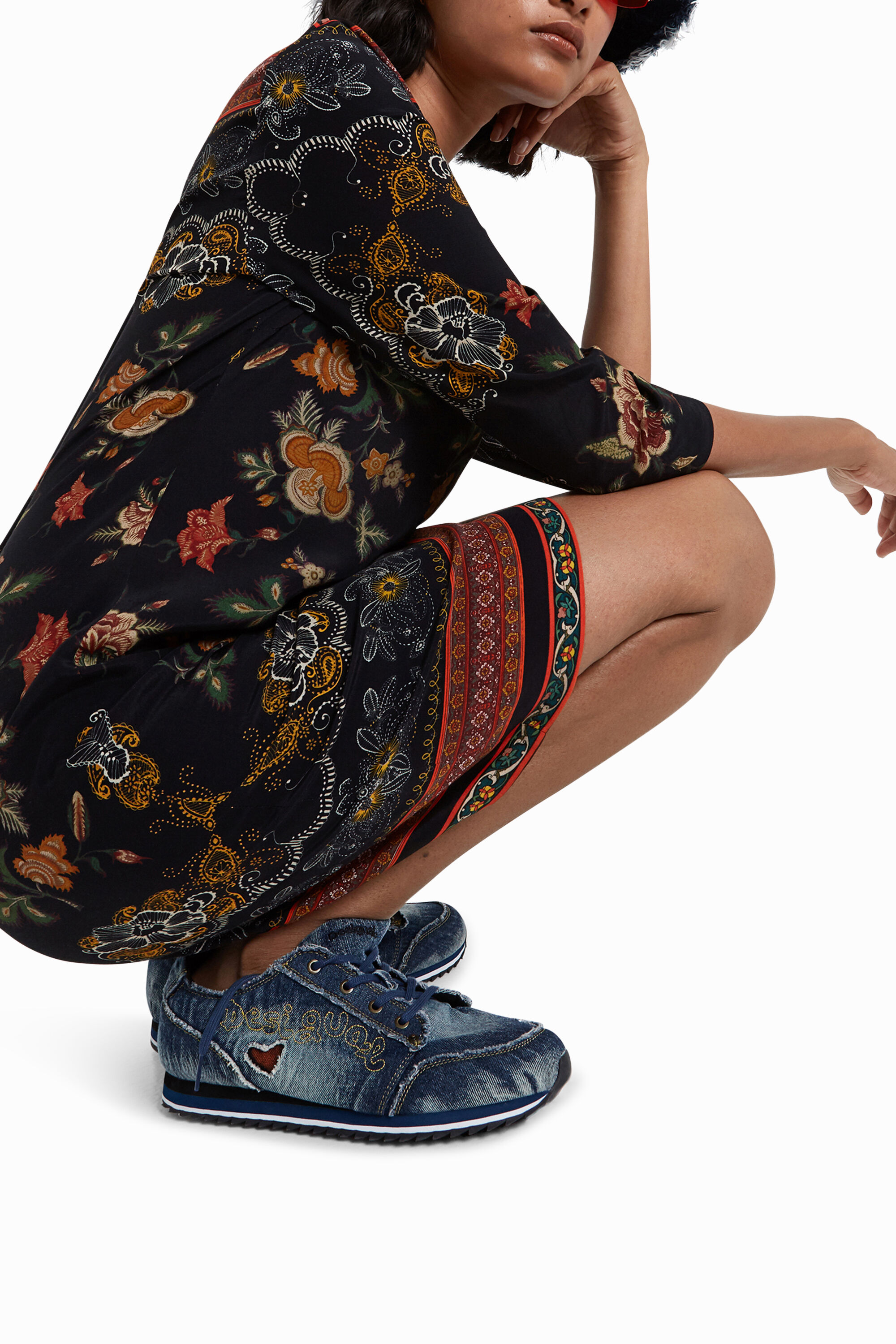 Robe best sale droite desigual
