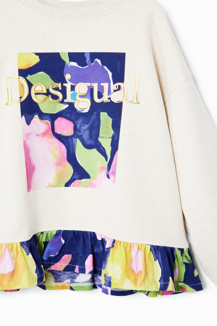 Floral sweatshirt | Desigual