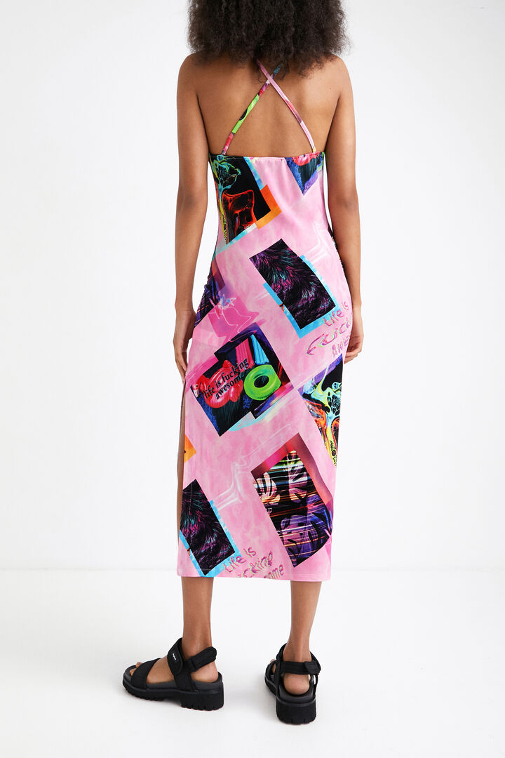 Vestido midi street art | Desigual
