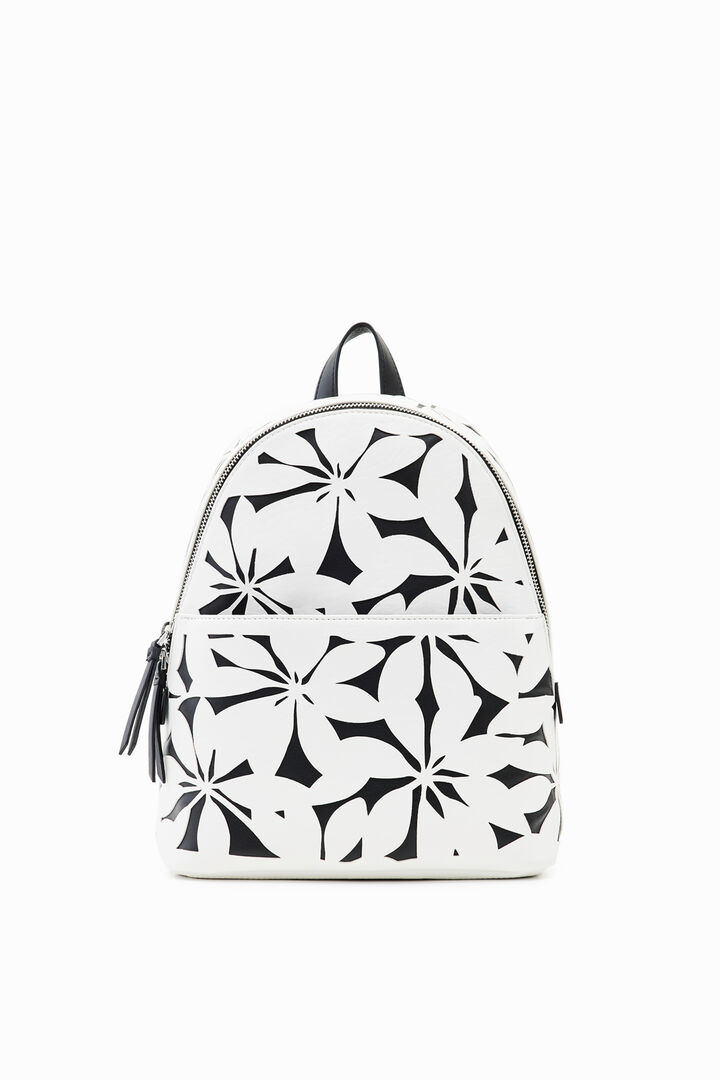 Small backpack with die-cut flowers | Desigual