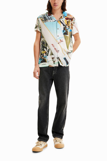Unisex resort shirt South Beach | Desigual