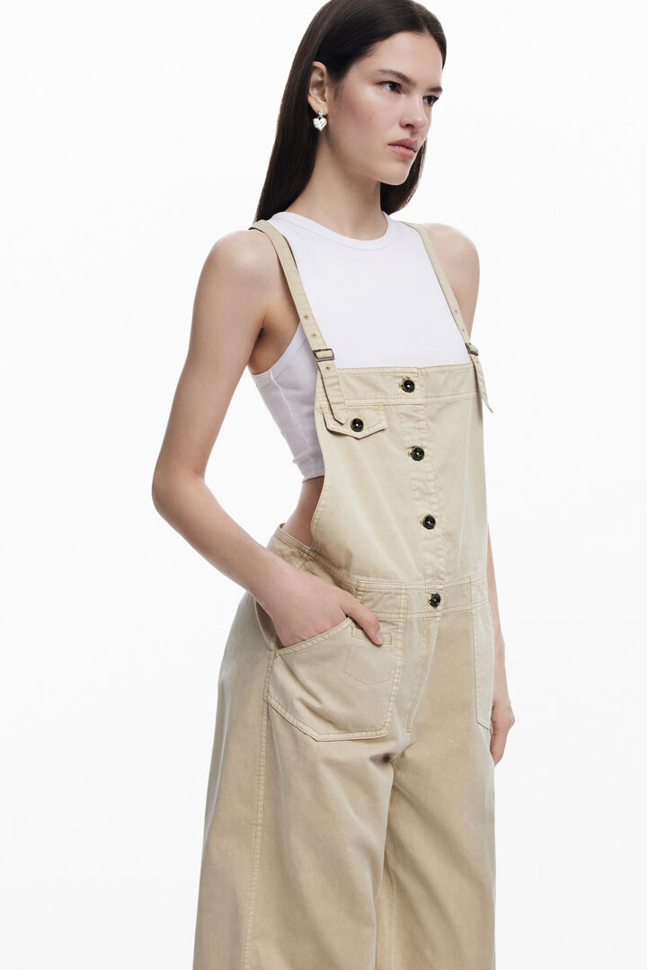 Detachable denim overalls | Desigual