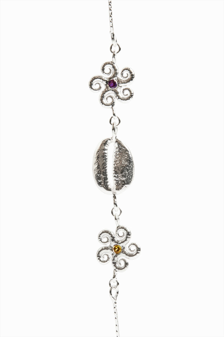 Zalio gold plated shell choker | Desigual