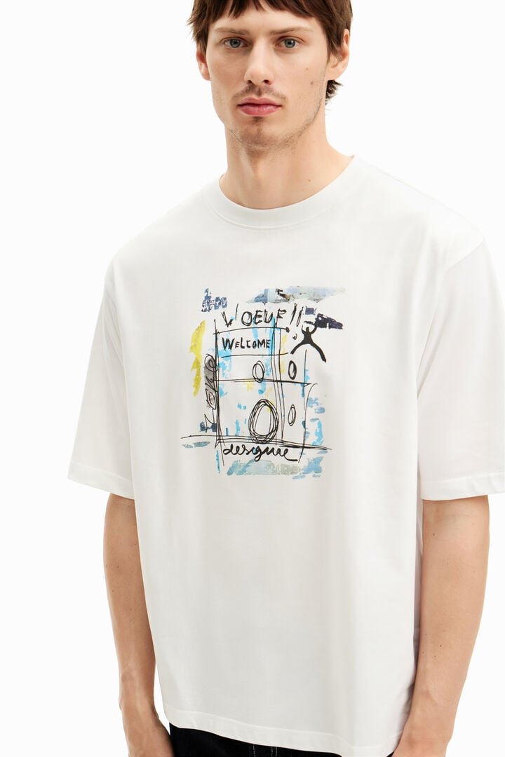 Camiseta diseño arty | Desigual