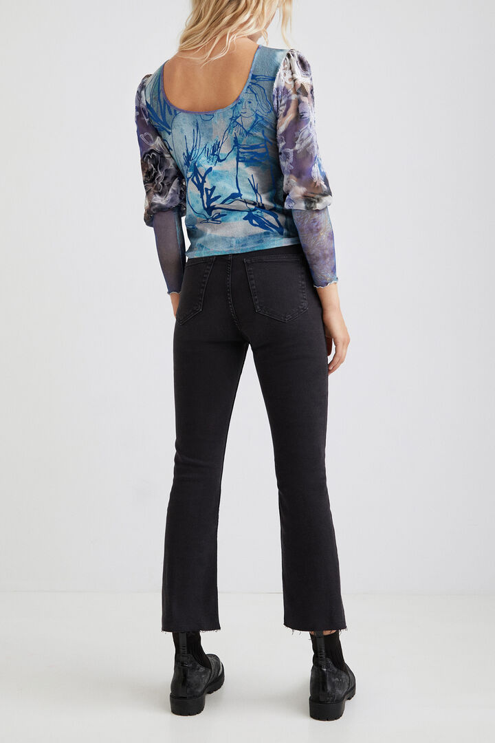 Camiseta manga abullonada arty | Desigual