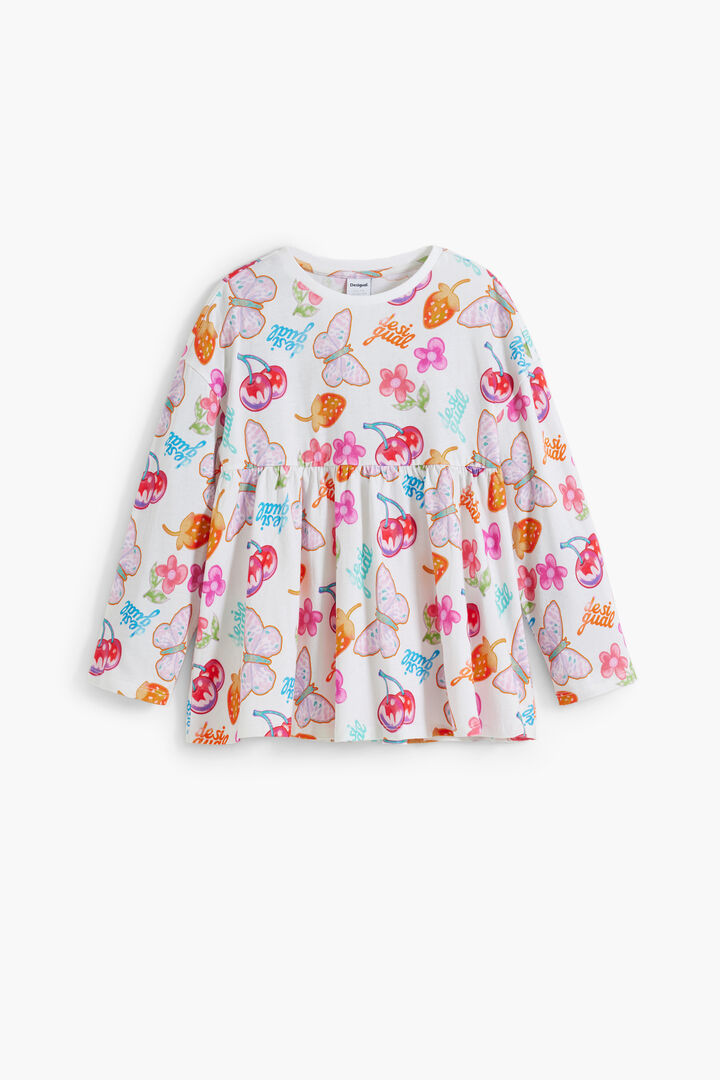 Samarreta evasé de fruites | Desigual