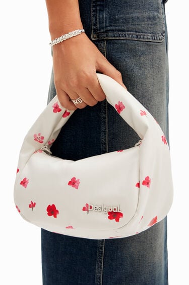 S padded floral bag | Desigual
