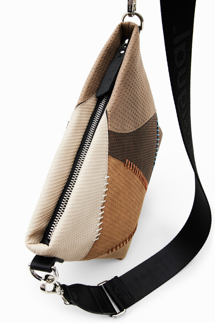 パッチワーク ミニクロスボディバッグ | Desigual